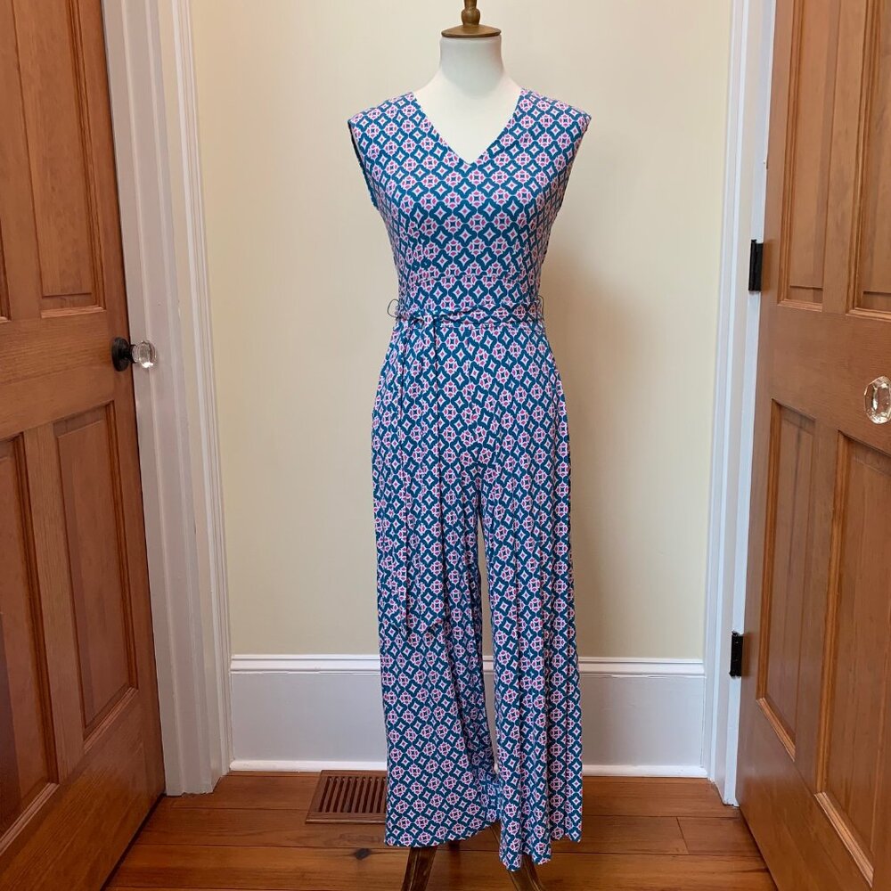 Boden Corinne Jersey Jumpsuit Size 6R